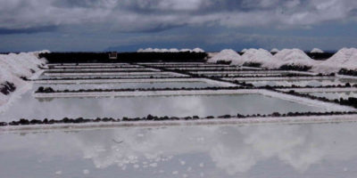 The salt works at Fuencaliente, the southern tip of La Palma island